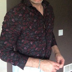 Mens button down dress shirt